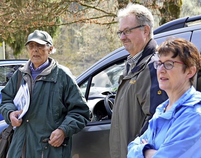 Spezialisten erzhlen (von links): Man...eisen, Gerd Fricker und Eveline Klein   | Foto: Horatio Gollin