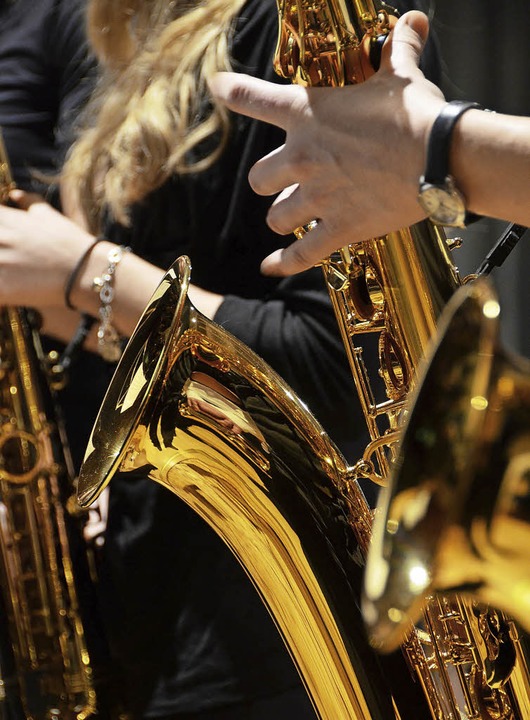 Musik stiftet Gemeinschaft &#8211; und sorgt fr gute Laune.  | Foto: Kathrin Blum