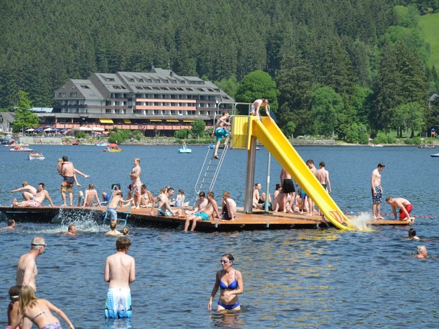 Ob der Badebetrieb im Strandbad Titise...t aufgenommen werden kann, ist unklar.  | Foto: Kamera 24