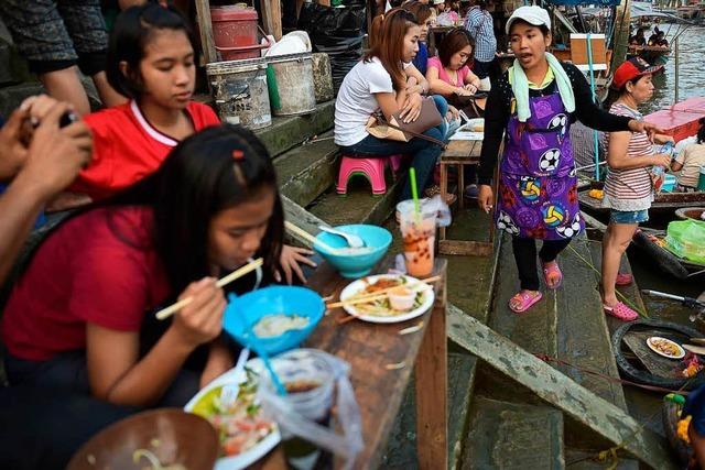 Bangkok verbannt seine Garkchen aus der Stadt