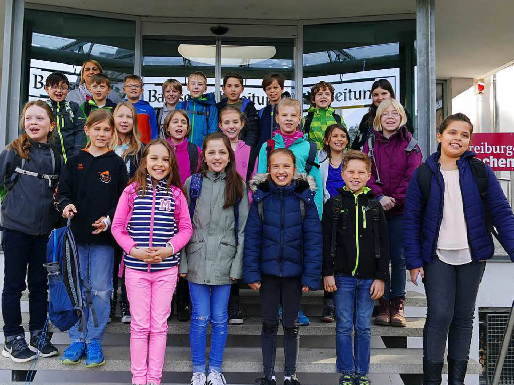 Klasse 4 der Rappoltsteiner Grundschule aus Eschbach