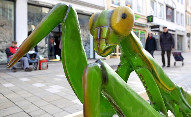 Fingerzeig der Wissenschaft: Reutlingen wird zehn Wochen lang zur Science City.   | Foto: Thomas Warnack (dpa)