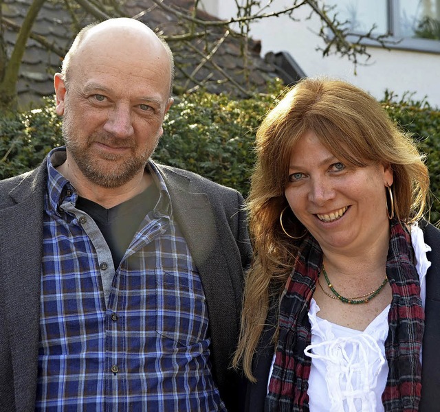 Ingo Behringer und Friederike Zimmermann   | Foto: Andrea Gallien