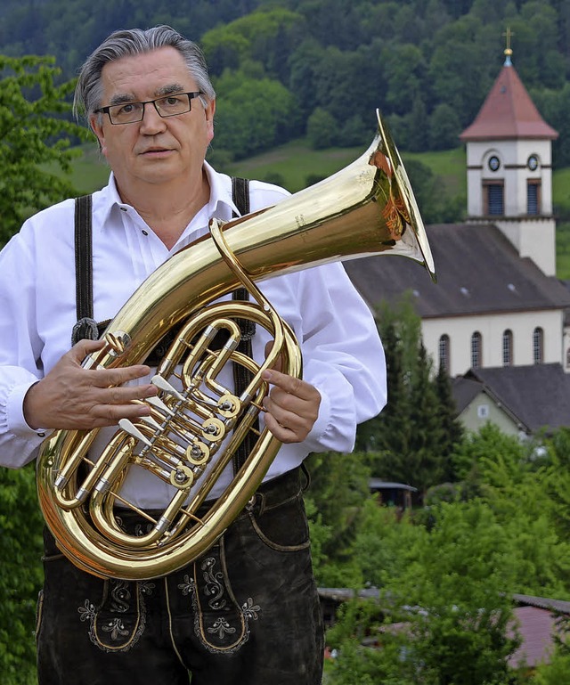 Hans Burg, der Grnder der Herzblutmusikanten  | Foto: Privat