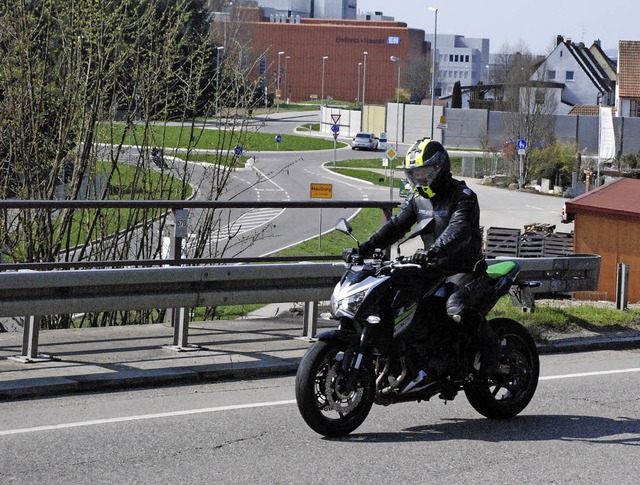 Mglichst freie Fahrt fr motorisierte...traenbauprojekts bei Maulburg geben.   | Foto: Maja Tolsdorf