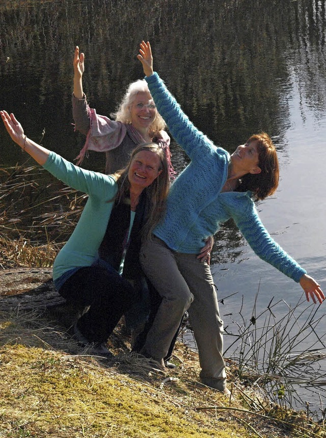 Dem Wasser die gebhrende Wertschtzun...Neumeister und Christine Freitag ein.   | Foto: Karin Steinebrunner