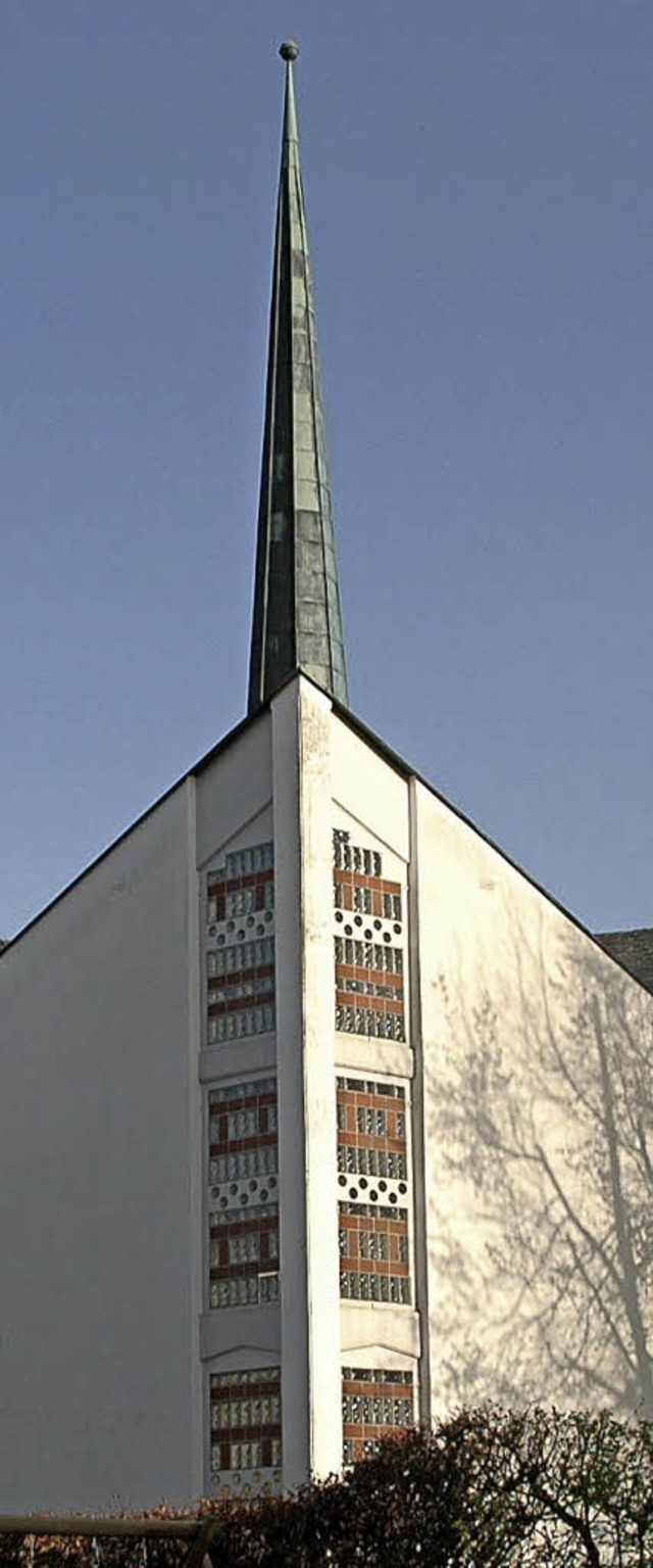 Ein erhaltenswertes Schmuckstck ist d...kirche in der Steinener Neumattstrae.  | Foto: Winter