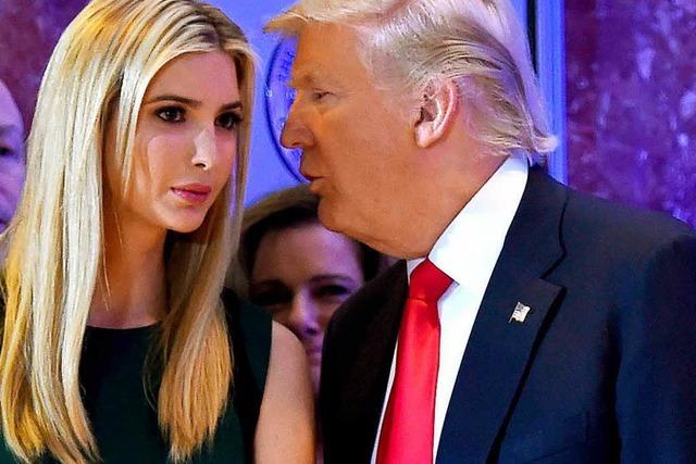 Neues von den Trumps: Ivanka arbeitet nun fr ihren Vater