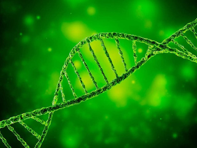 3D-Illustration von einem DNA-Helix.  | Foto: obs