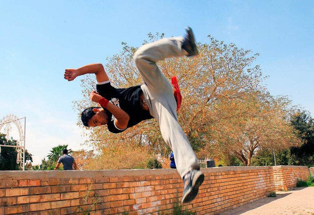 Parkour ist eine Trendsportart (Symbolbild).  | Foto: AFP