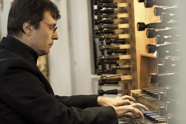 Organist Stephan Ronkov gibt Konzert in der Kirche St. Leodegar und Marzellus in Murg-Hnner