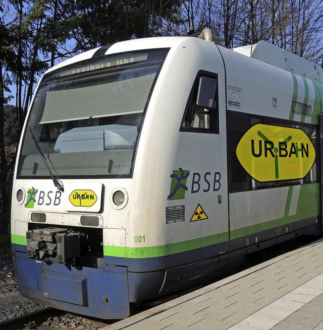 Mitfahren mglich: Die Ur-Bahn fhrt h...9 Uhr, Waldkirch 9.18 Uhr) zur Probe.   | Foto: BZ