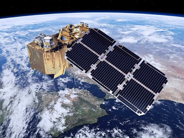 Der europische Satellit Sentinel-2  | Foto: ESA