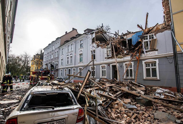 Nach der verheerenden Explosion in Dortmund wurde Haftbefehl erlassen.  | Foto: dpa
