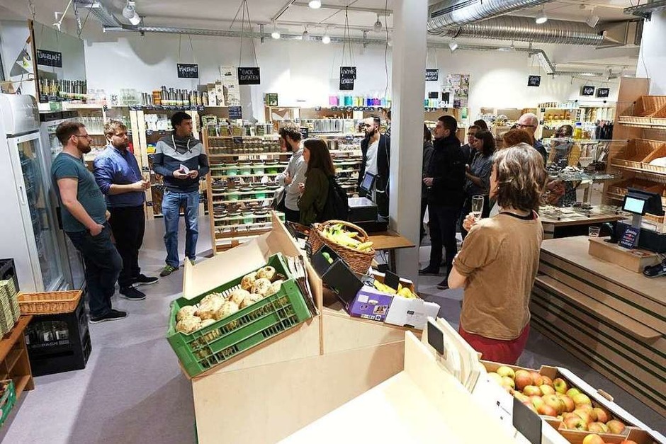 Die Glaskiste im Sedan-Quartier ist Freiburgs erster verpackungsfreier Supermarkt. (Foto: Miroslav Dakov) Die Glaskiste im Sedan-Quartier ist Freiburgs erster verpackungsfreier Supermarkt. (Foto: Miroslav Dakov)