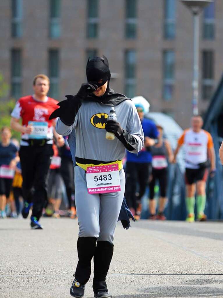 Impressionen vom 14. Freiburg-Marathon am 2. April 2017