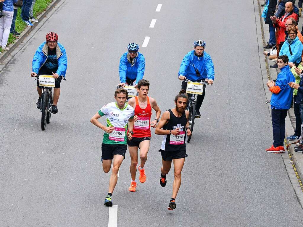 Impressionen vom 14. Freiburg-Marathon am 2. April 2017