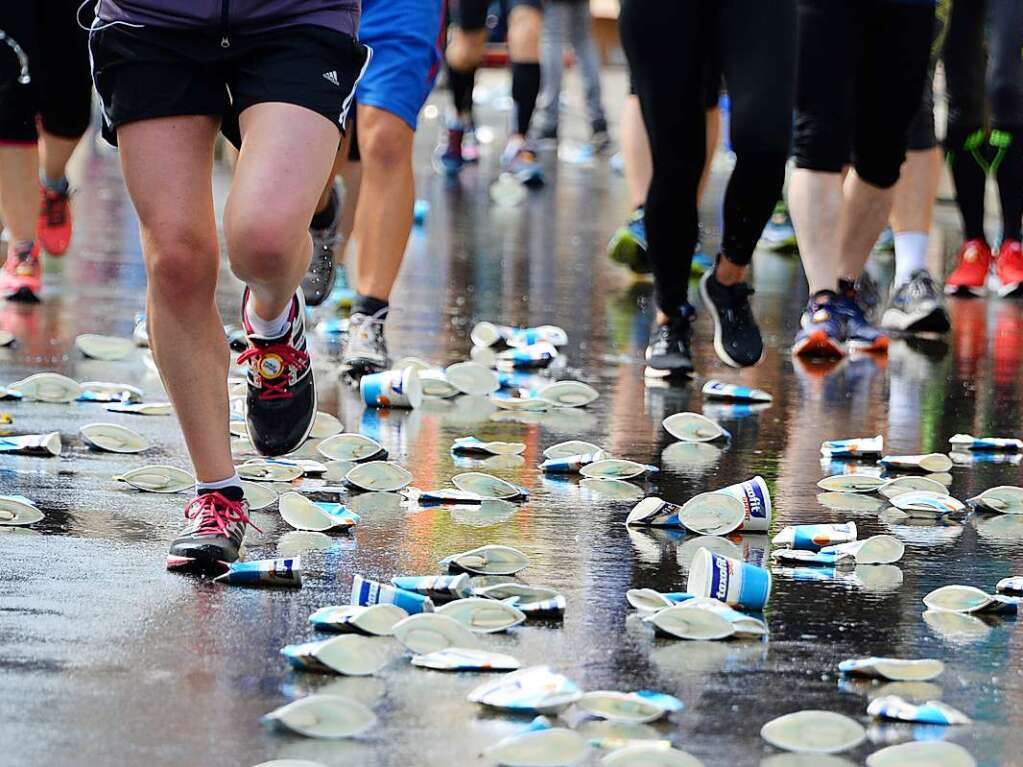 Impressionen vom 14. Freiburg-Marathon am 2. April 2017