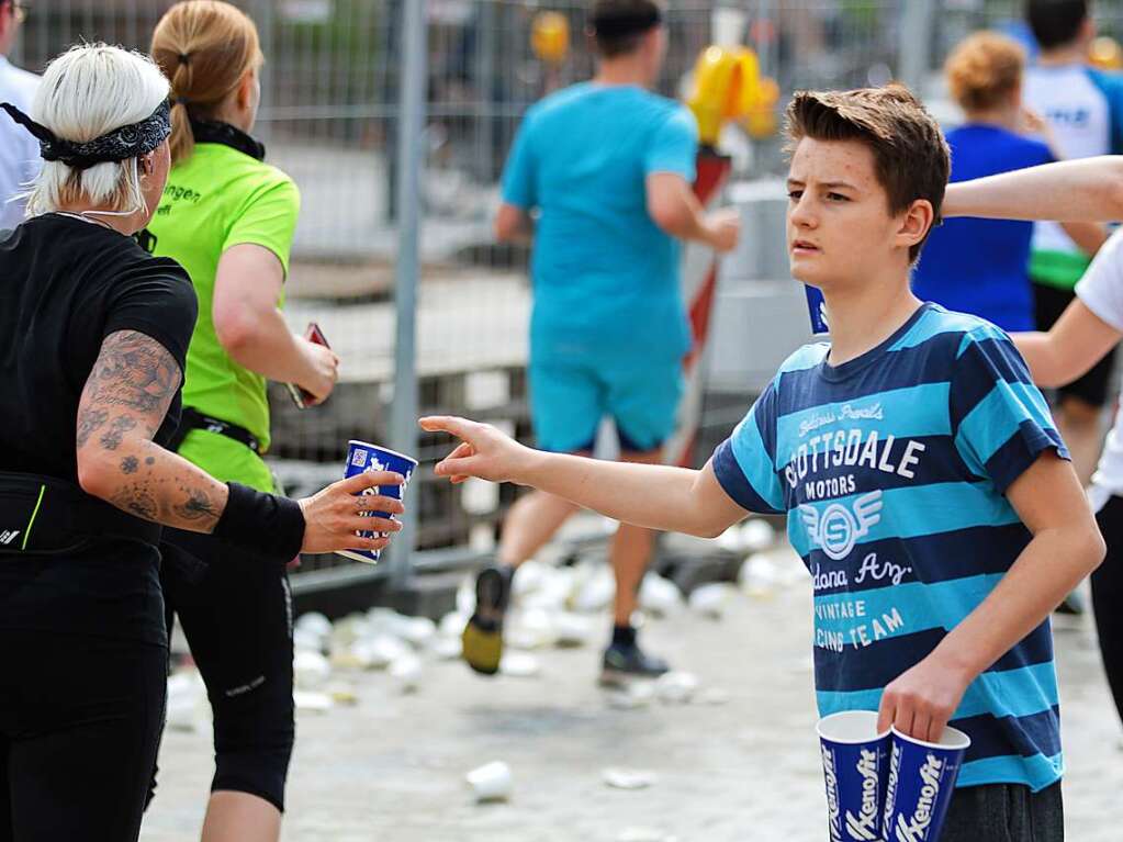 Impressionen vom 14. Freiburg-Marathon am 2. April 2017