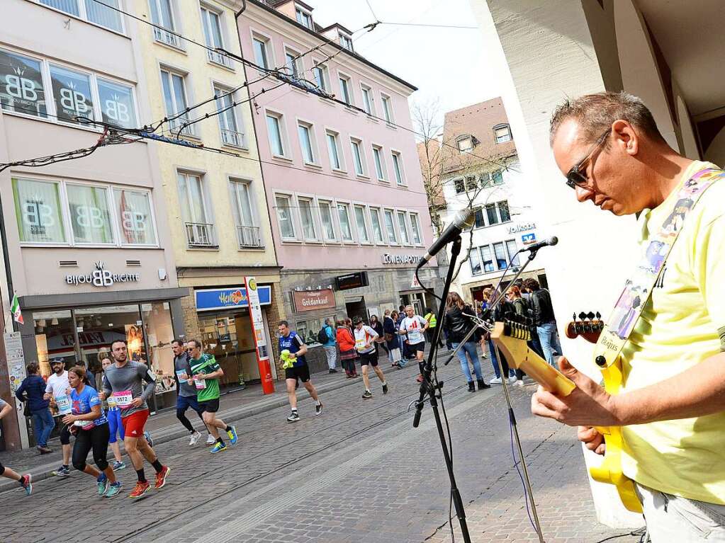 Impressionen vom 14. Freiburg-Marathon am 2. April 2017