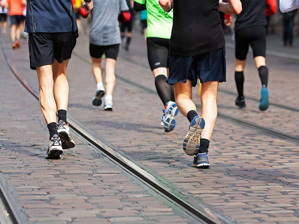 Impressionen vom 14. Freiburg-Marathon am 2. April 2017