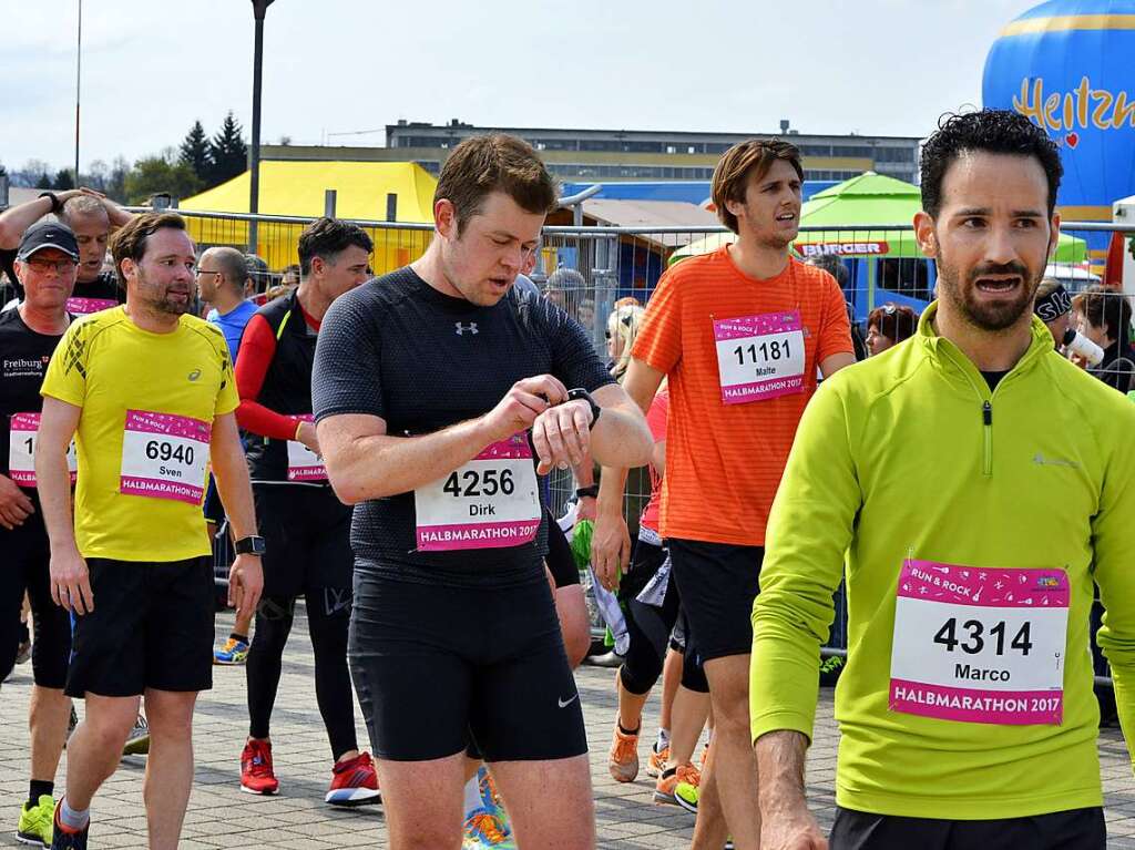 Impressionen vom 14. Freiburg-Marathon am 2. April 2017