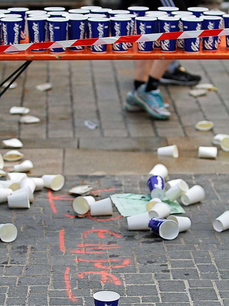 Impressionen vom 14. Freiburg-Marathon am 2. April 2017