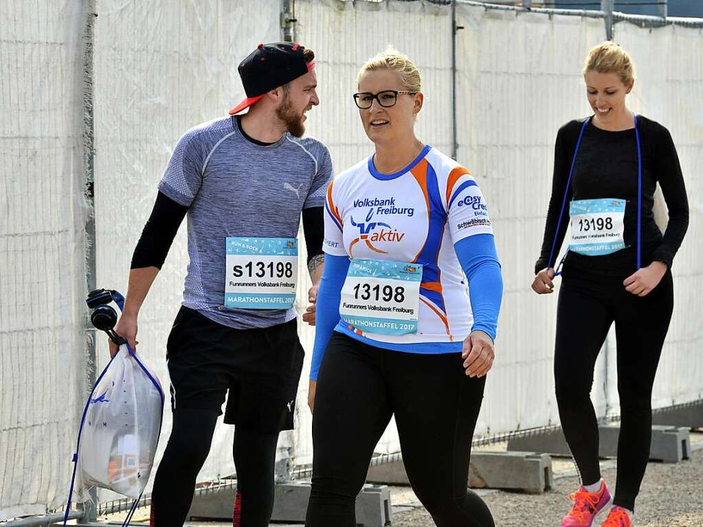 Impressionen vom 14. Freiburg-Marathon am 2. April 2017