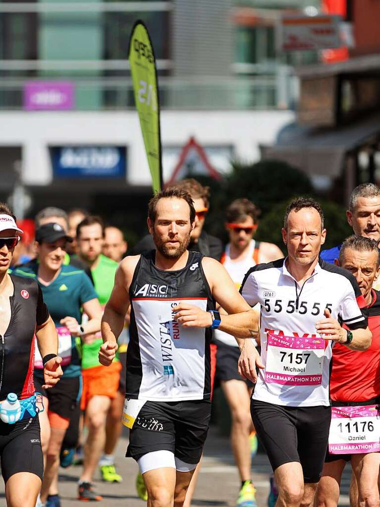 Impressionen vom 14. Freiburg-Marathon am 2. April 2017