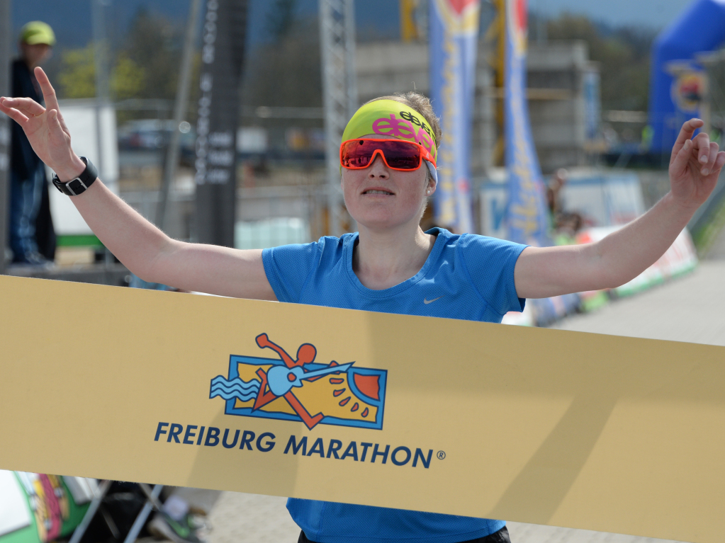 Impressionen vom 14. Freiburg-Marathon am 2. April 2017