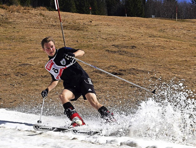 Geht doch: der schnellste Teilnehmer Manuel Schneider   | Foto: ulrike jger