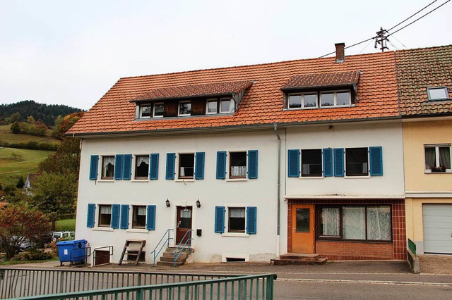 Haus Blauen in Marzell   wohnen derzeit 19 Flchtlingen.   | Foto: Kanmacher