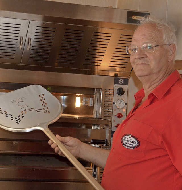 Der Herr der Pizzen: Christoph Walter  | Foto: CSI