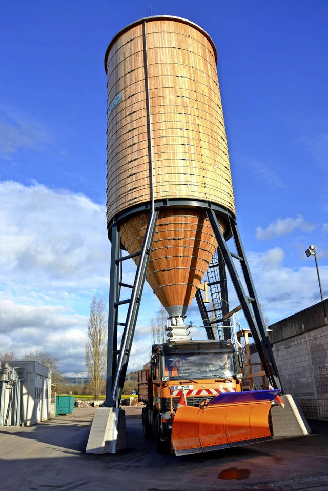 In Mllheim sollen auch neue Silos fr Streugut entstehen.   | Foto: Meister