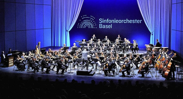 Drei Sinfoniekonzerte wird das Sinfoni...sel 2017/2018 im Theater Basel geben.   | Foto: Benno Hunziker