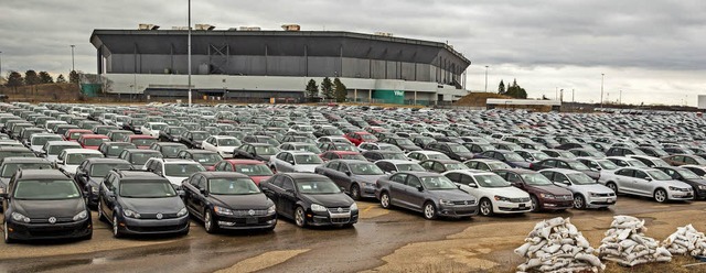 Mehrere Tausend gebrauchte VW-Dieselfa...chigan auf eine sinnvolle Verwendung.   | Foto: dpa