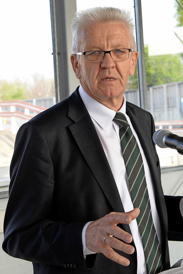 Winfried Kretschmann   | Foto: dpa