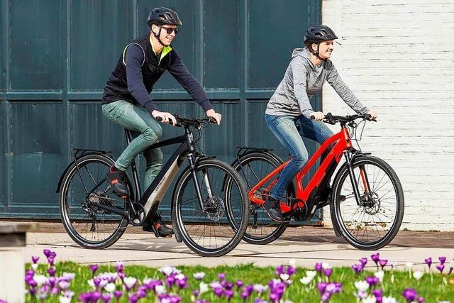 Beim Tag der offenen Tür von BikeSportWorld kannst Du neue E-Bikes ausprobieren