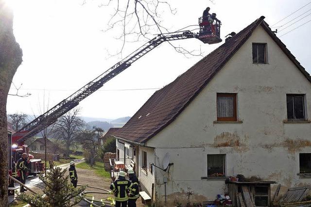 Feuerwehr rückt wegen Kaminbrand aus