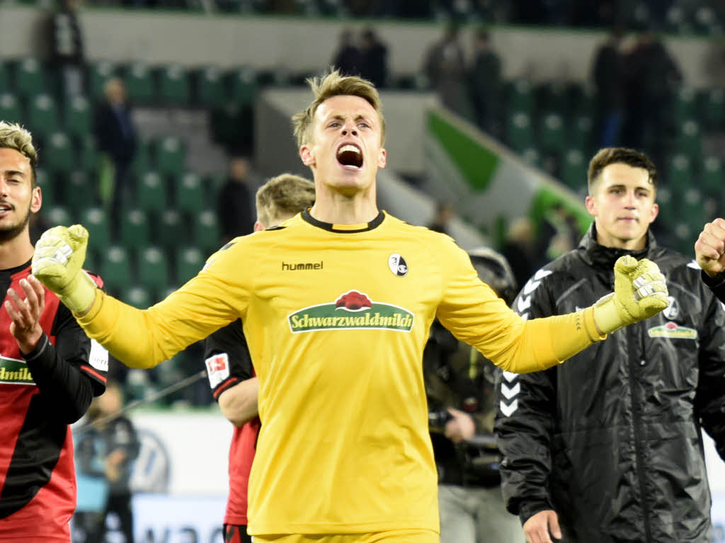 Fotos vom Sieg des SC Freiburg in Wolfsburg