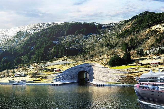 Norwegen baut Riesentunnel für Hochseeschiffe