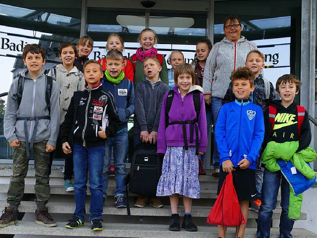 Klasse 4g der Julius-Leber-Schule aus Gndlingen