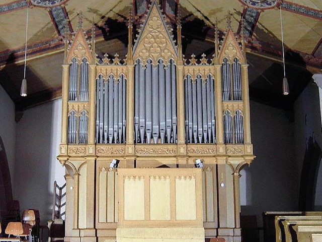 Orgeln gibt es in vielen unterschiedlichen Ausfhrungen und Gren.   | Foto: BZ