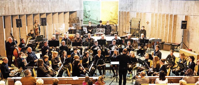 Der Musikverein Buchholz berzeugte da...eim Kirchenkonzert in St. Pankratius.   | Foto: gabriele Zahn