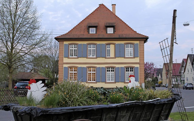 Ein Frderverein kmmert sich um das m...50 Jahre alte Gebude in Wittenweier.   | Foto: Axel Reibel