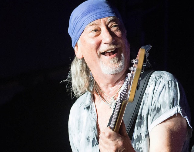 Mit Deep Purple steht Roger Glover immer noch regelmig auf der Bhne.   | Foto: Sven Hoppe/dpa