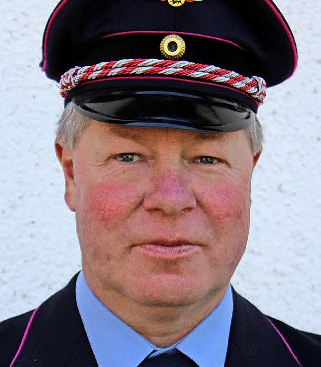 Jrgen Keller ist neuer Kommandant der Feuerwehr Schnenberg.  | Foto: Ralph Lacher