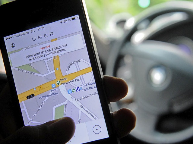 Uber-Nutzer freut es, Taxifahrer weniger   | Foto: dpa
