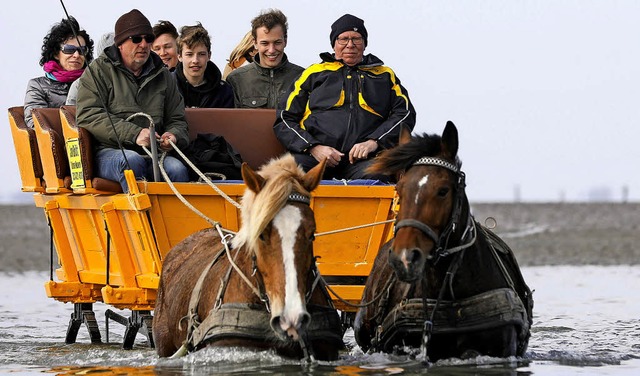 Postbote Michael Stobbe (rechts) auf dem Weg zur Arbeit  | Foto: dpa