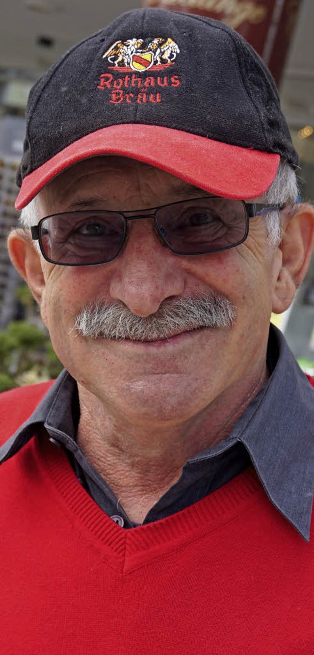 <BZ-Keyword>Hans-Gnter Graf, 67, Lauf...nn man das Geld auch verlochen.&#8220;  | Foto: Elena Butz